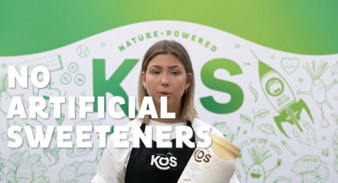 KOS Organic Plant-Based Protein Powder