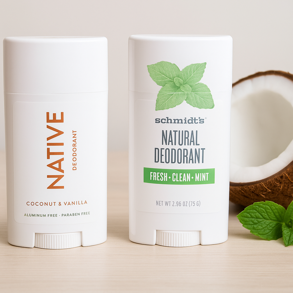 Native vs Schmidt's Deodorant