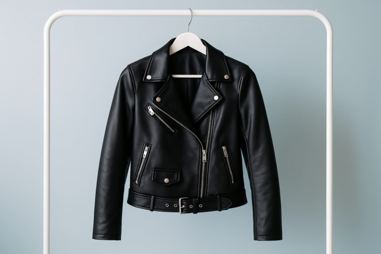 How to Clean a Vegan Leather Jacket (Without Ruining It!)